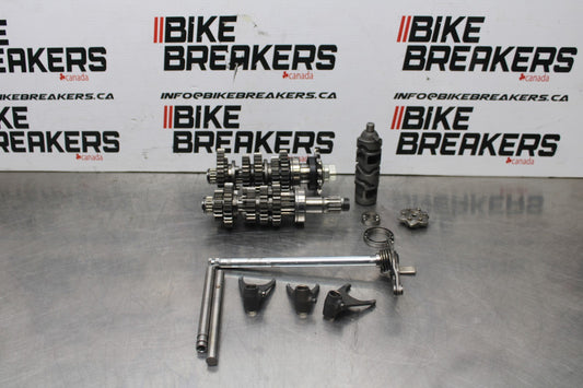 13-17 KAWASAKI NINJA 300 ENGINE MOTOR TRANSMISSION TRANNY GEARS BB429