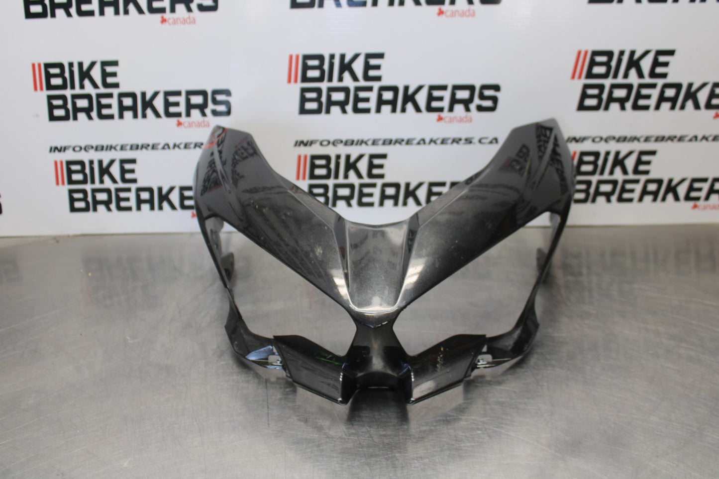18-23 KAWASAKI NINJA 400 EX400 ABS FRONT UPPER NOSE FAIRING COWL SHROUD BB192