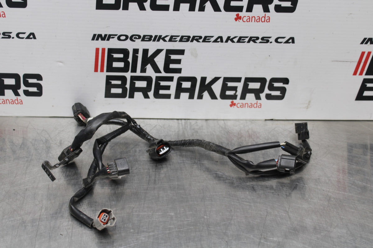 14-17 YAMAHA FZ07 INJECTOR WIRING HARNESS WIRE LOOM BB766