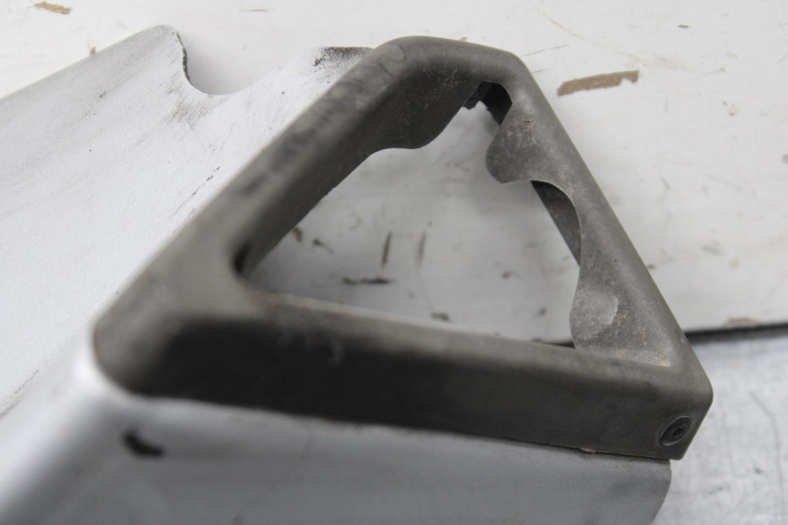 20-23 APRILIA RS660 REAR LEFT MUFFLER EXHAUST PIPE COVER HEAT SHIELD GUARD BB643
