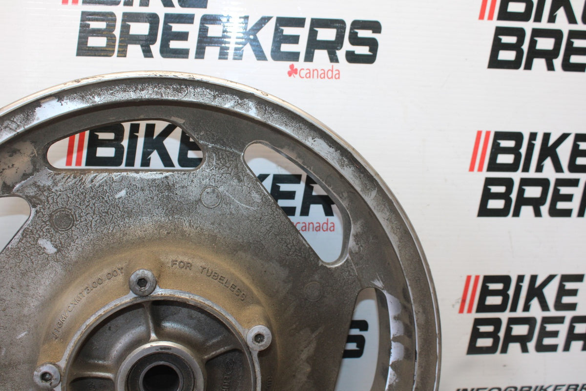 03-08 KAWASAKI VULCAN 1600 FRONT WHEEL FRONT RIM BB865