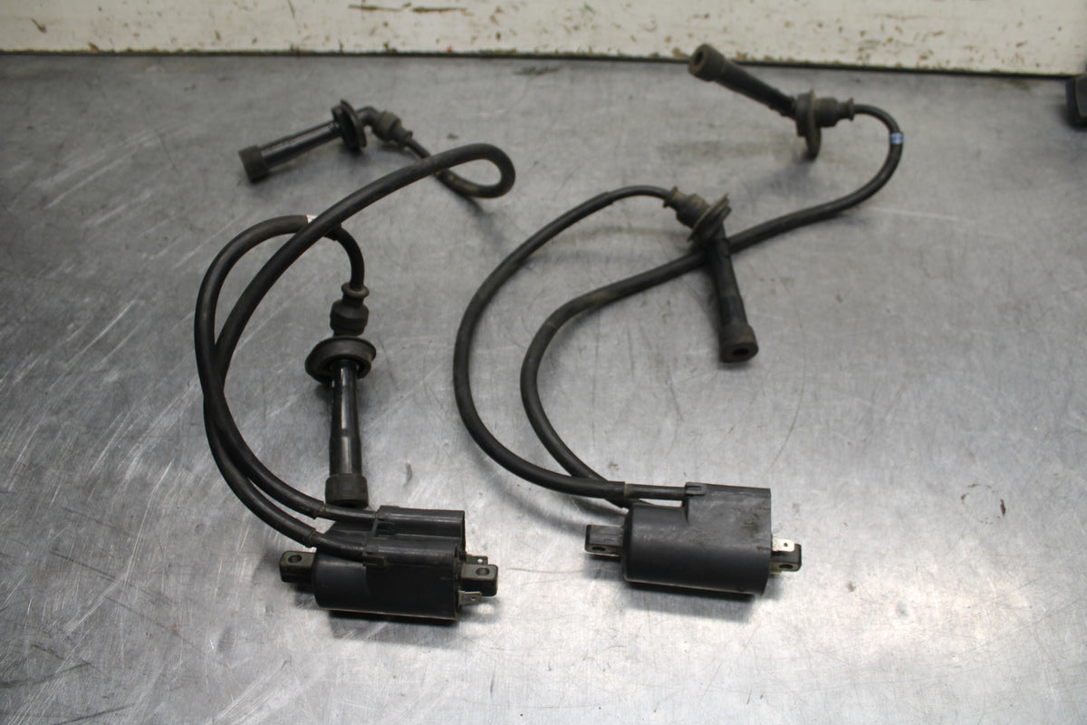 04-05 SUZUKI KATANA 750 GSX750F IGNITION COILS COIL SPARK PLUG CAPS BB110