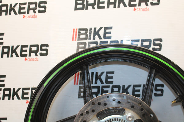 24-25 KAWASAKI NINJA ZX6R REAR WHEEL BACK RIM & ROTOR BB939 – Bike ...