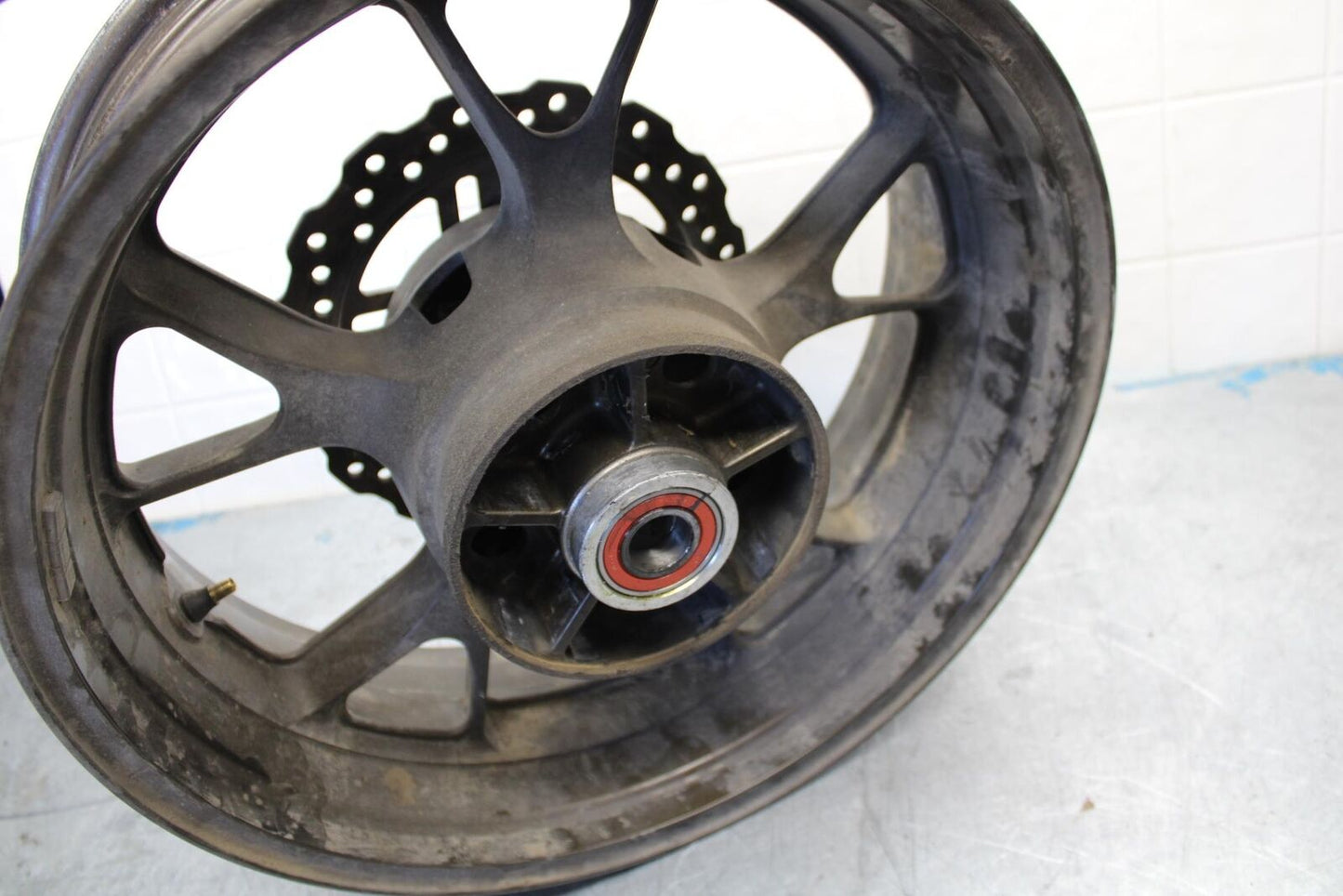 06-07 KAWASAKI NINJA ZX14R REAR WHEEL BACK RIM  BB433
