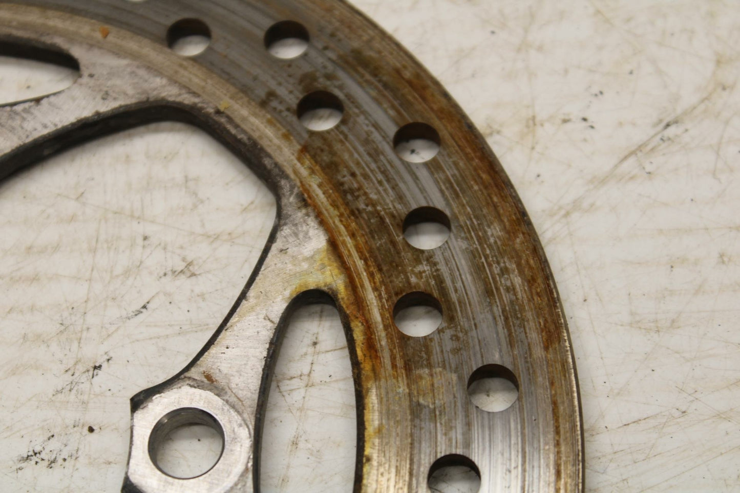 07-16 TRIUMPH STREET TRIPLE REAR ROTOR BACK BRAKE DISC BB356