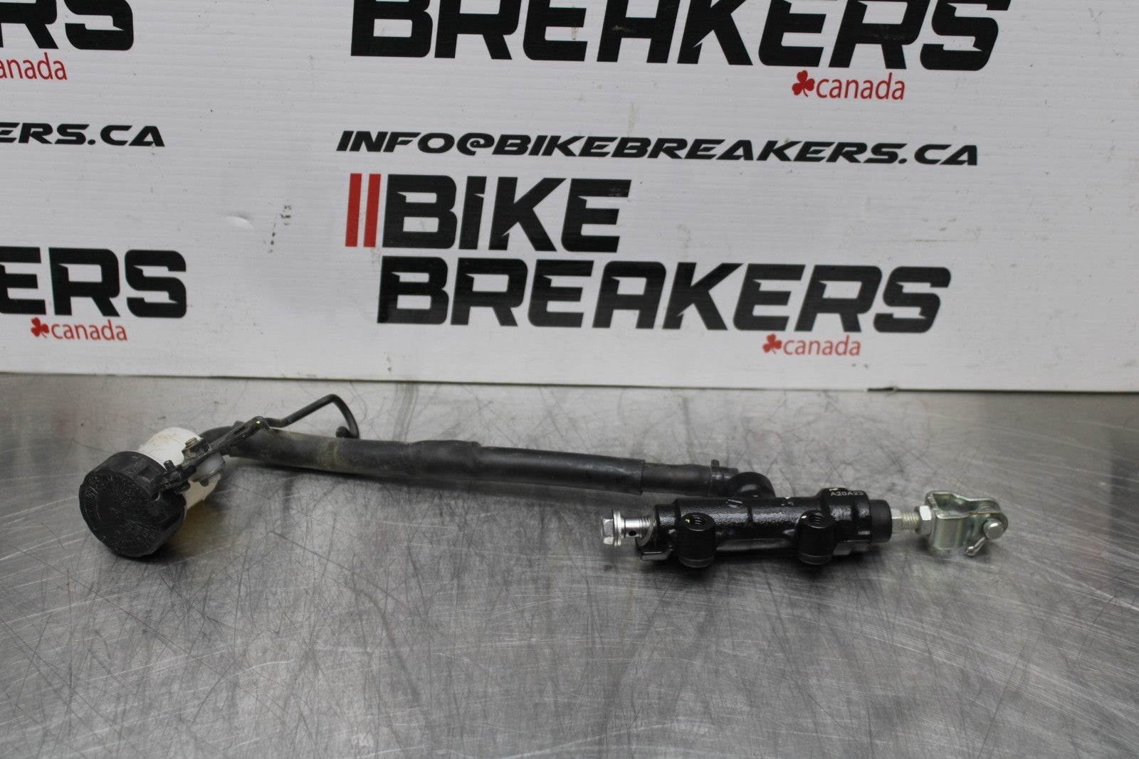 18-23 KAWASAKI NINJA 400 EX400 ABS REAR BRAKE MASTER CYLINDER W RESERVOIR BB177