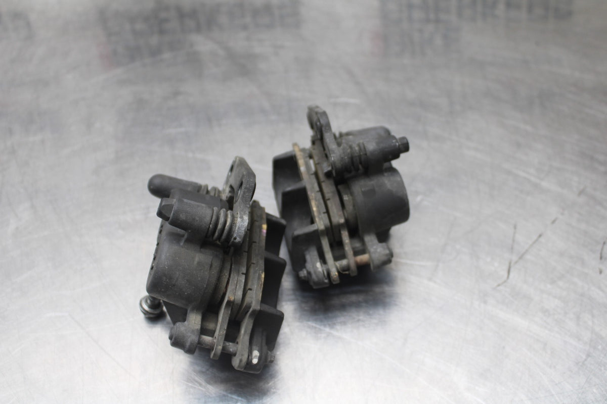 08 KAWASAKI NINJA 650 EX650 RIGHT LEFT FRONT BRAKE CALIPER SET CALIPERS BB797