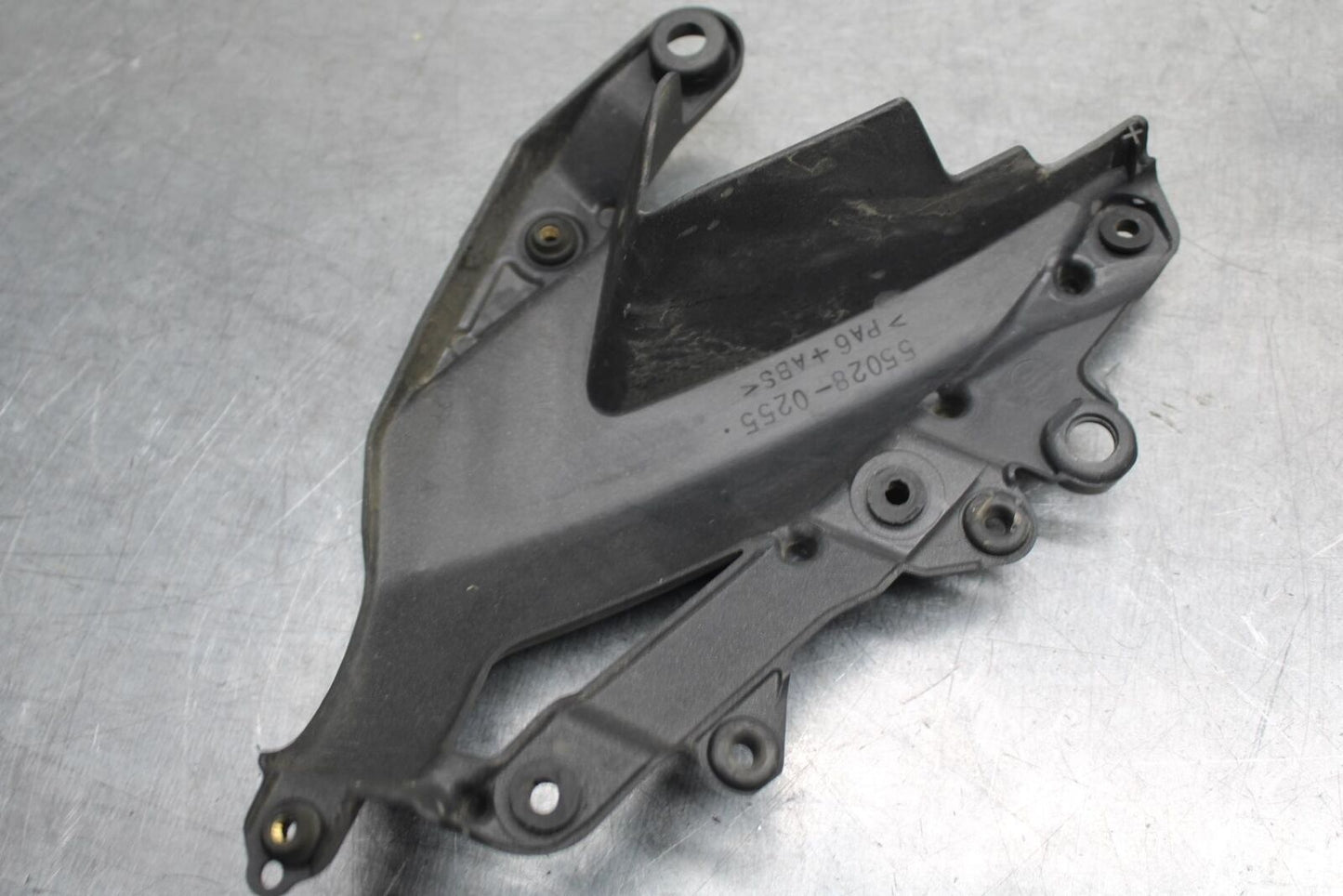 09-12 KAWASAKI NINJA ZX6R LEFT MID SIDE FAIRING COWL BB640