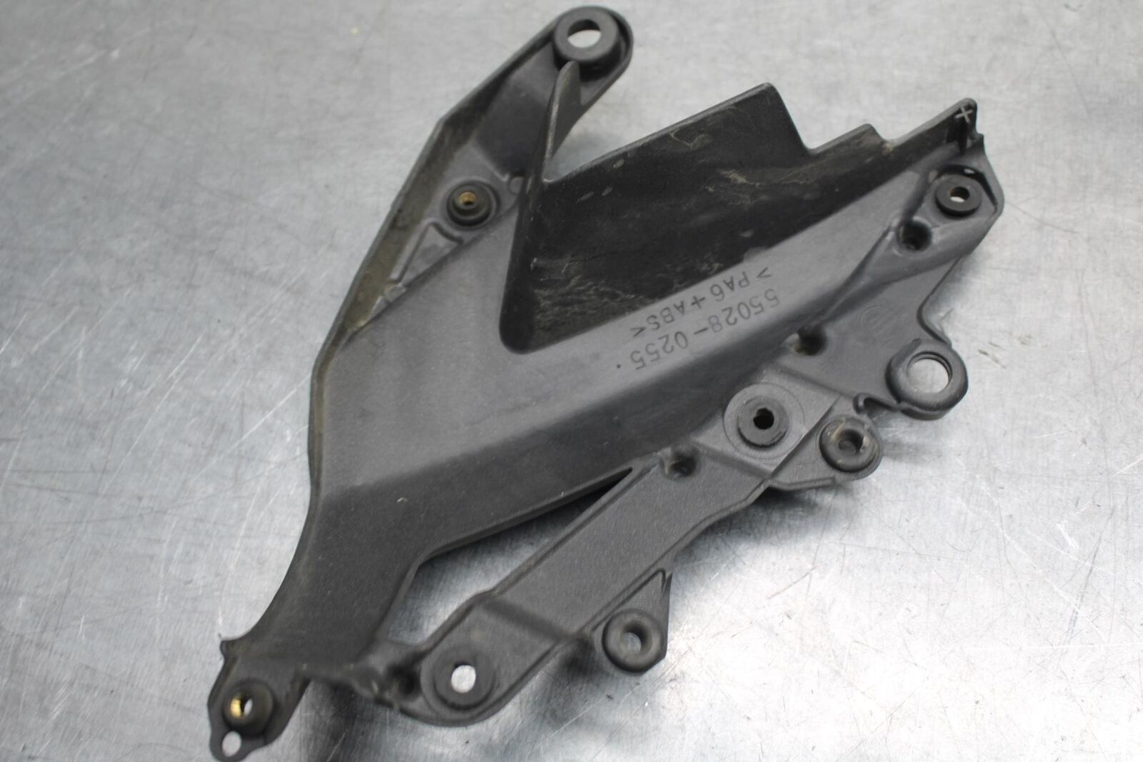 09-12 KAWASAKI NINJA ZX6R LEFT MID SIDE FAIRING COWL BB640