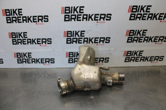 22 KAWASAKI NINJA ZX6R ZX636 ABS 40TH ANNIVERSARY MIDPIPE CAT EXHAUST BB911