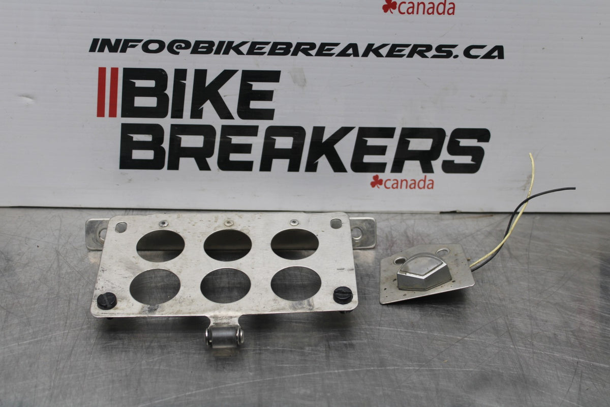 08 KAWASAKI NINJA ZX10R FENDER ELIMINATOR LICENSE PLATE BRACKET  BB201