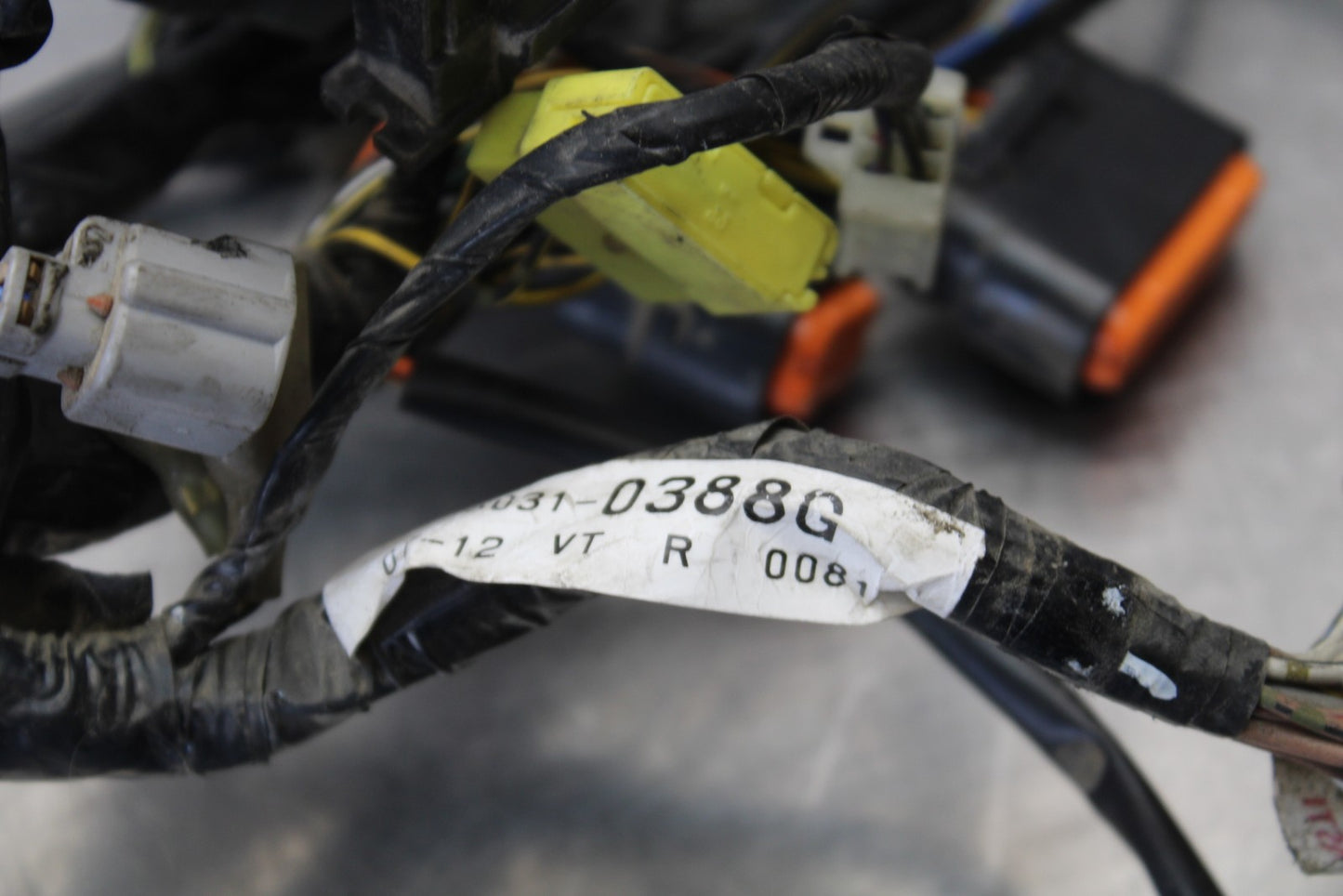 08 KAWASAKI VULCAN 900 MAIN ENGINE WIRING HARNESS MOTOR WIRE LOOM BB184