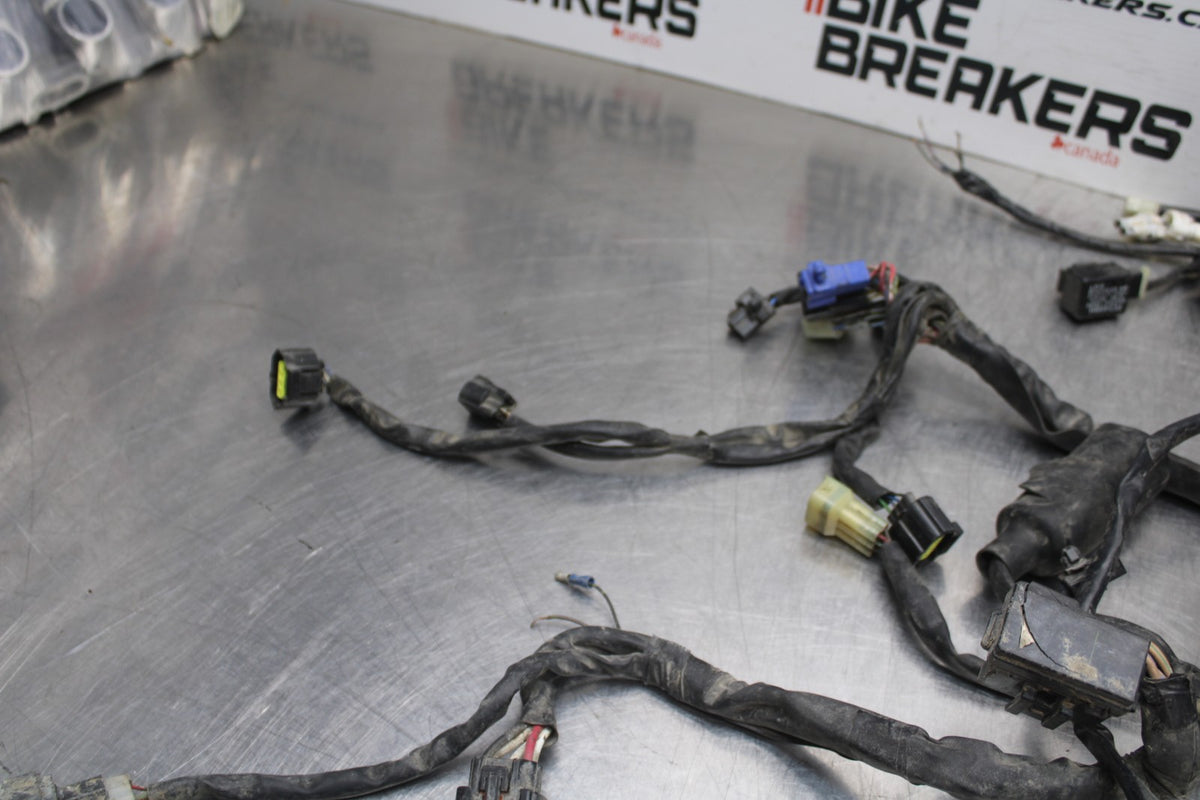 08-16 YAMAHA YZF R6 MAIN ENGINE WIRING HARNESS MOTOR WIRE LOOM BB798
