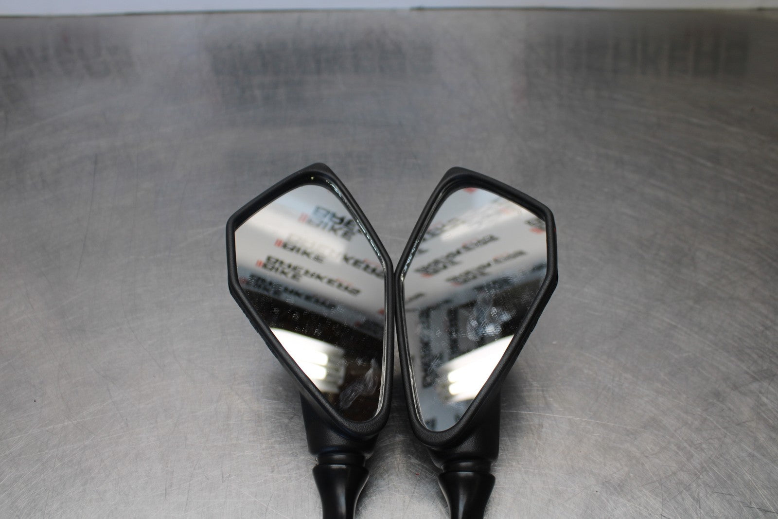 18-23 KAWASAKI NINJA 400 EX400 ABS REAR VIEW MIRROR SET PAIR MIRRORS BB192