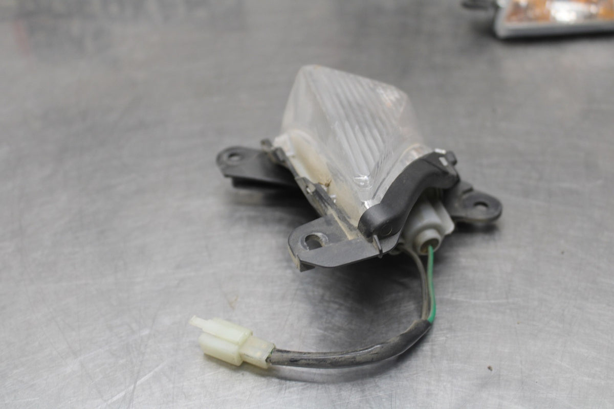 07-08 KAWASAKI NINJA ZX6R FRONT LEFT RIGHT TURN SIGNALS LIGHT INDICATORS BB937