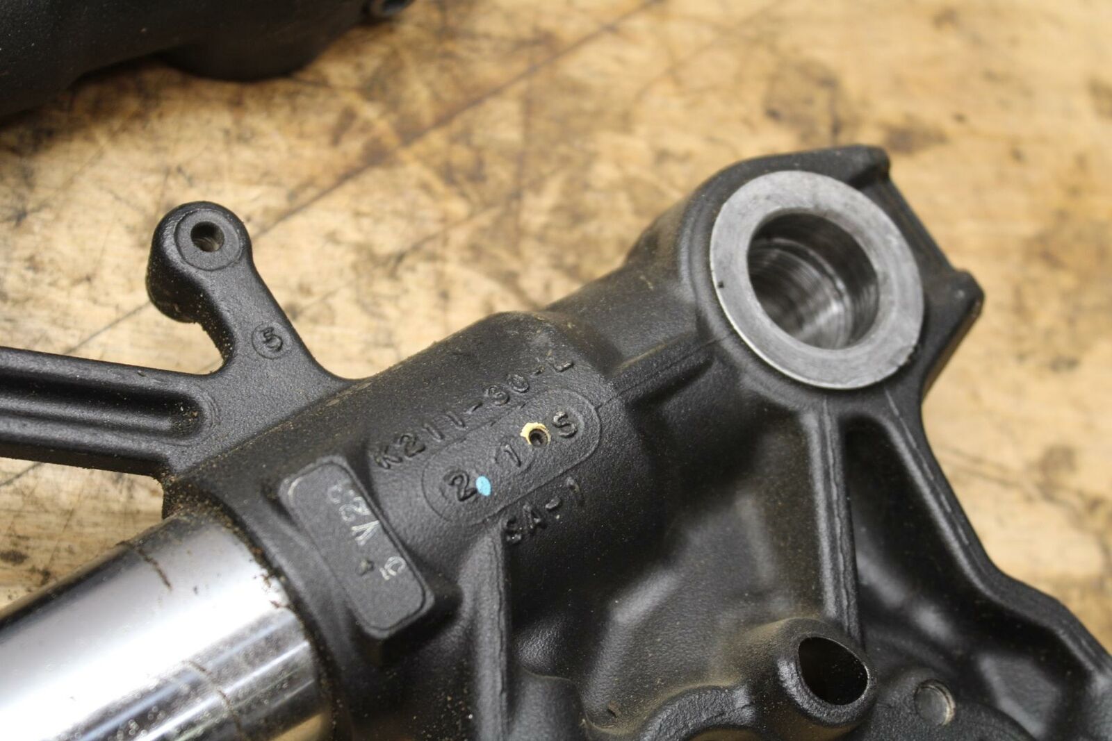 13-18 KAWASAKI NINJA ZX6R FRONT FORKS SHOCK SUSPENSION SET PAIR BB349