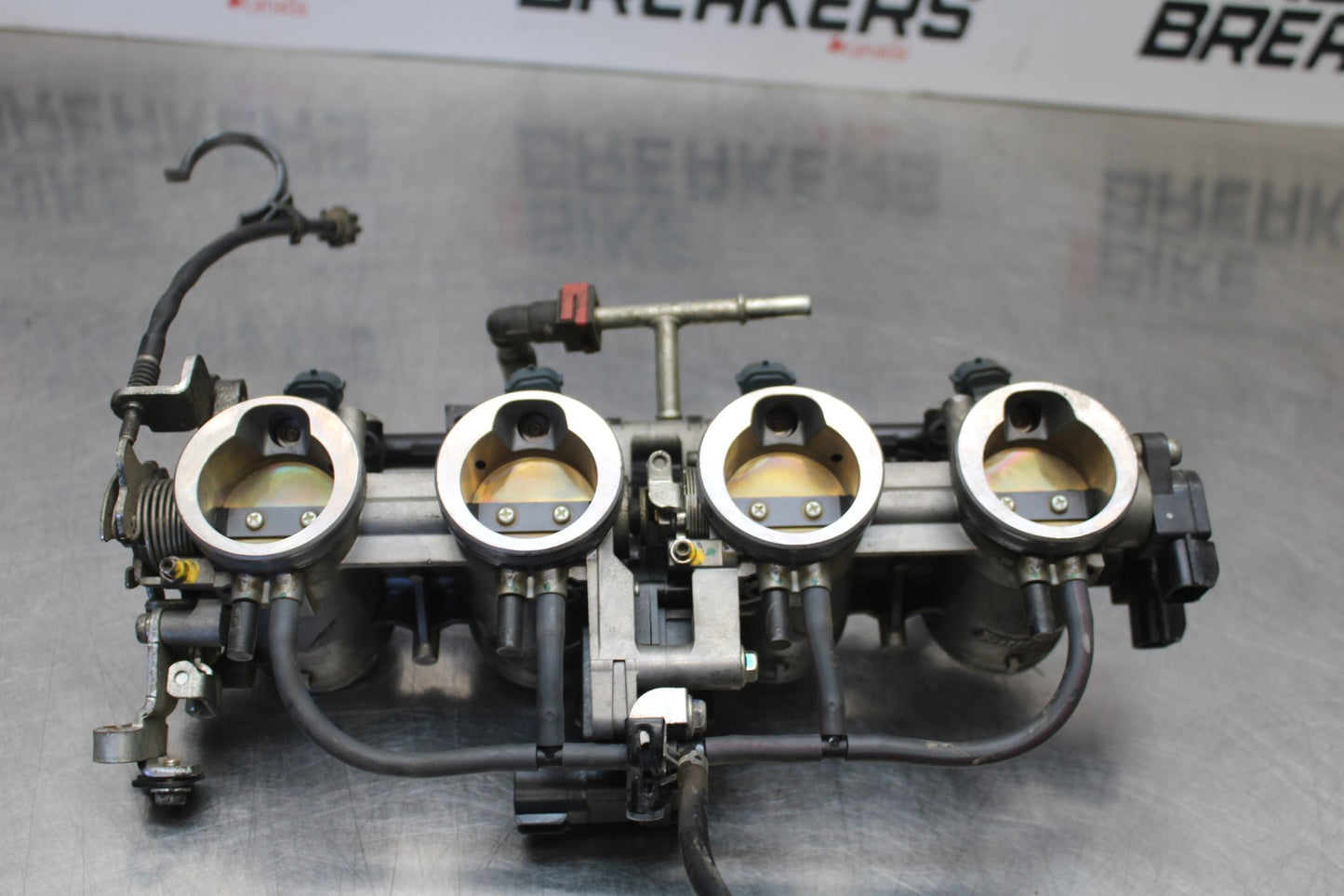 07-08 KAWASAKI NINJA ZX6R MAIN FUEL INJECTORS / THROTTLE BODIES BB203