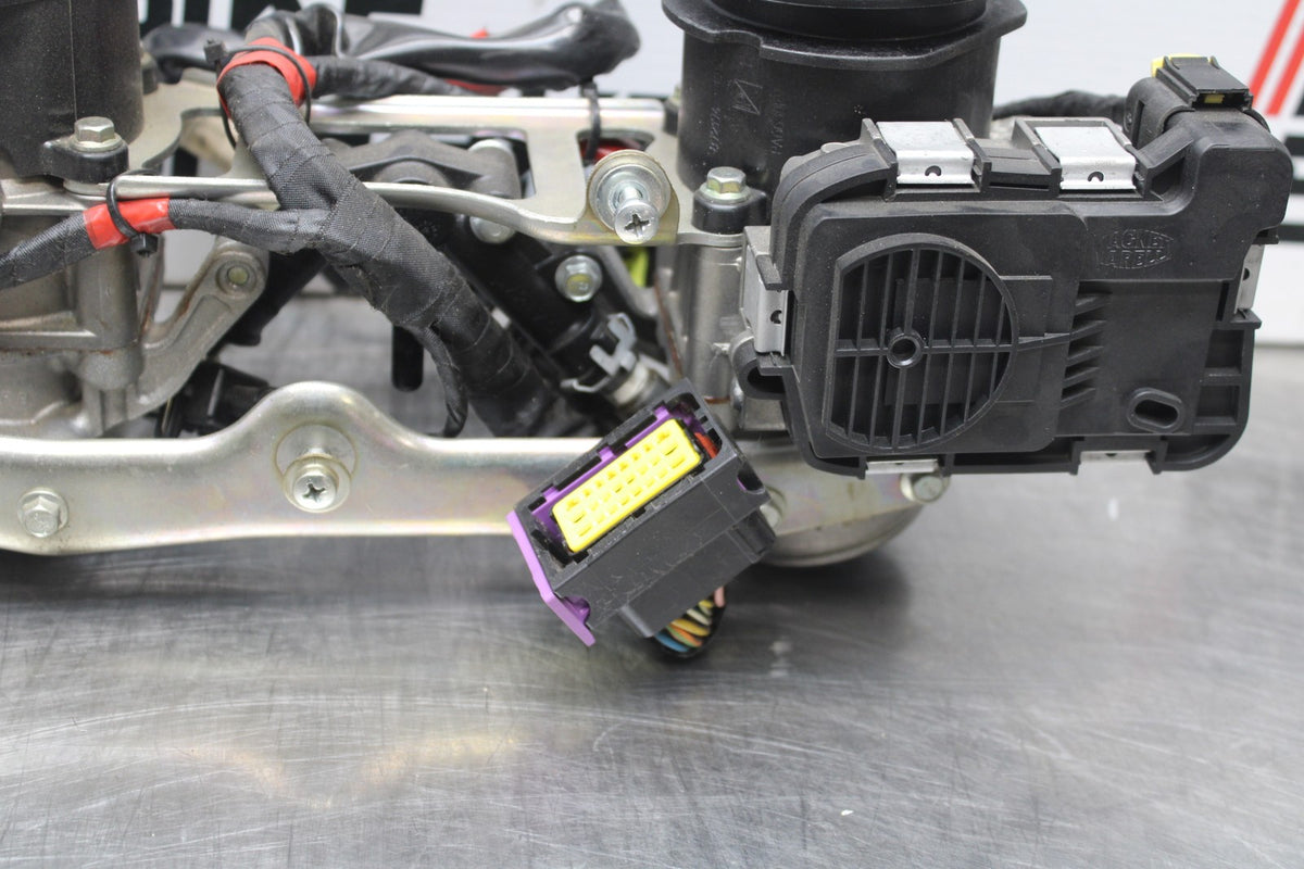 08 APRILIA SHIVER 750 MAIN FUEL INJECTORS / THROTTLE BODIES BB551