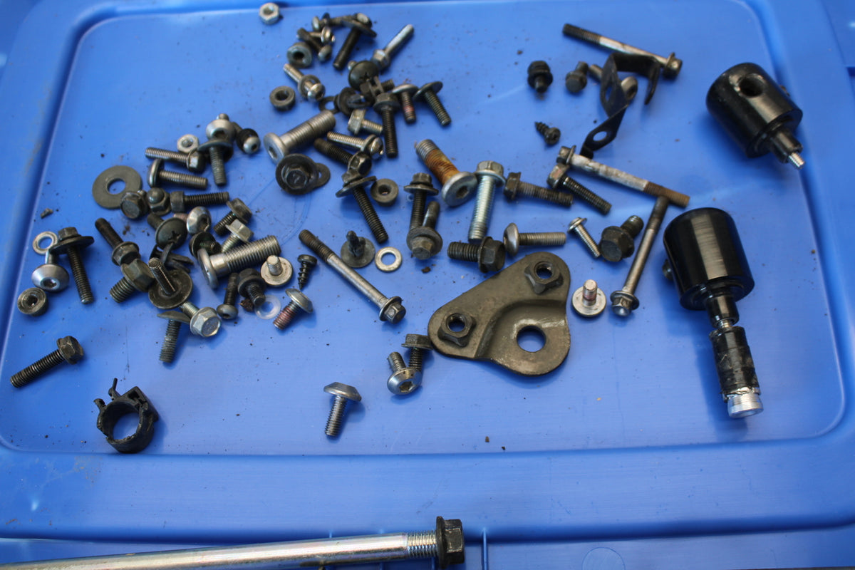 03-06 KAWASAKI Z1000 MOUNTING BOLTS HARDWARE MOTOR SCREWS BB164