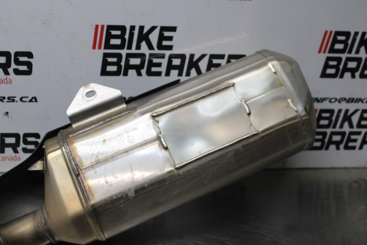 24-25 KAWASAKI NINJA ZX4R FULL EXHAUST SYSTEM HEADERS PIPE MUFFLER BB840