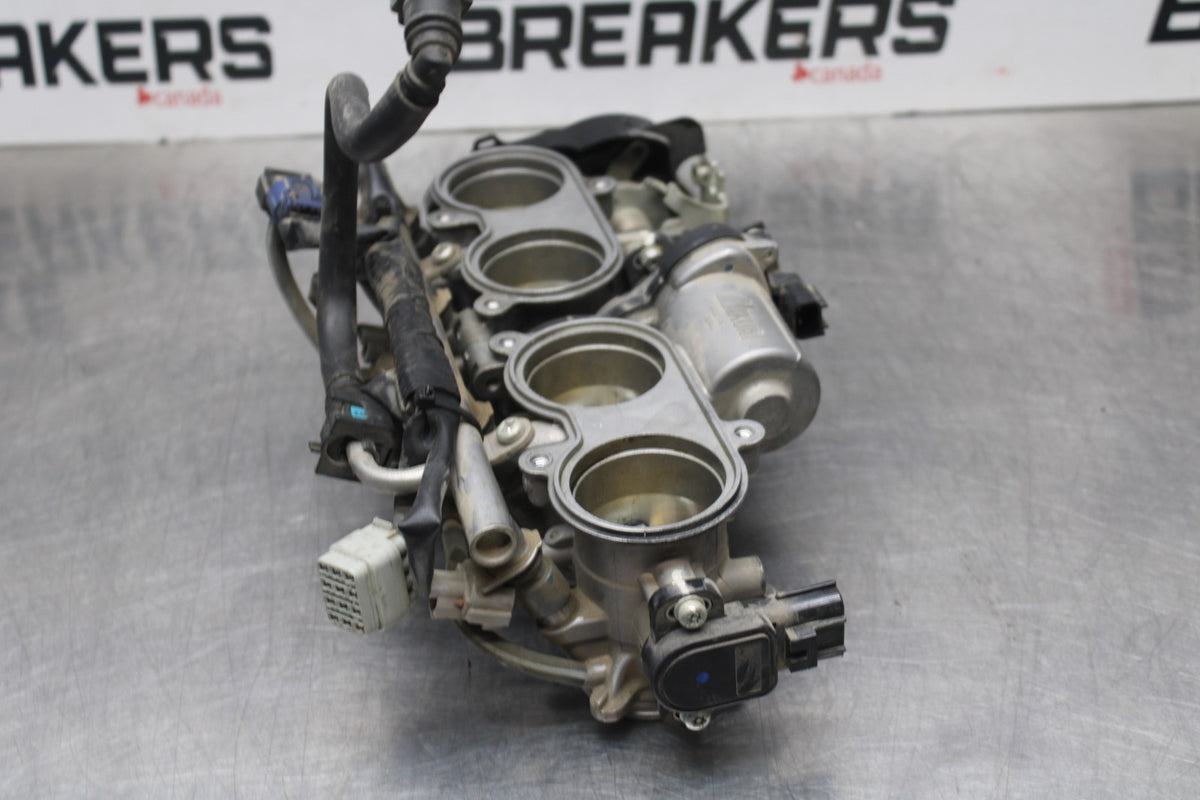 07-08 YAMAHA YZF R1 MAIN FUEL INJECTORS / THROTTLE BODIES BB771