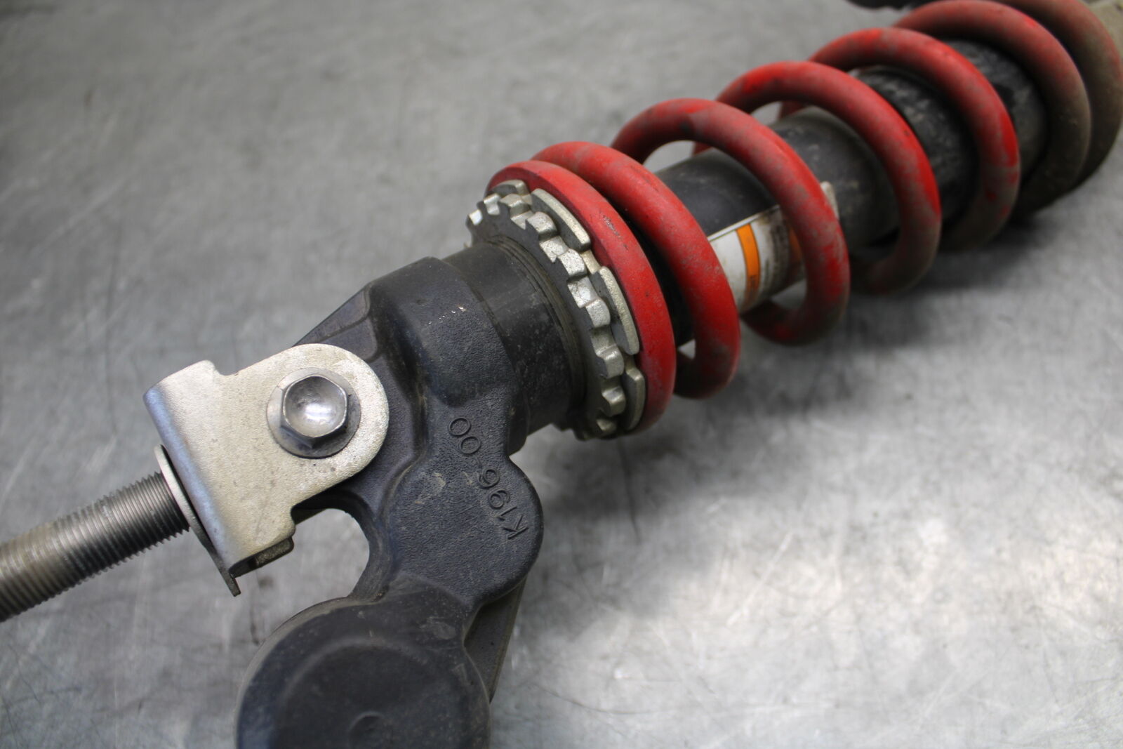 13-18 KAWASAKI NINJA ZX6R REAR BACK SHOCK ABSORBER SUSPENSION  BB682