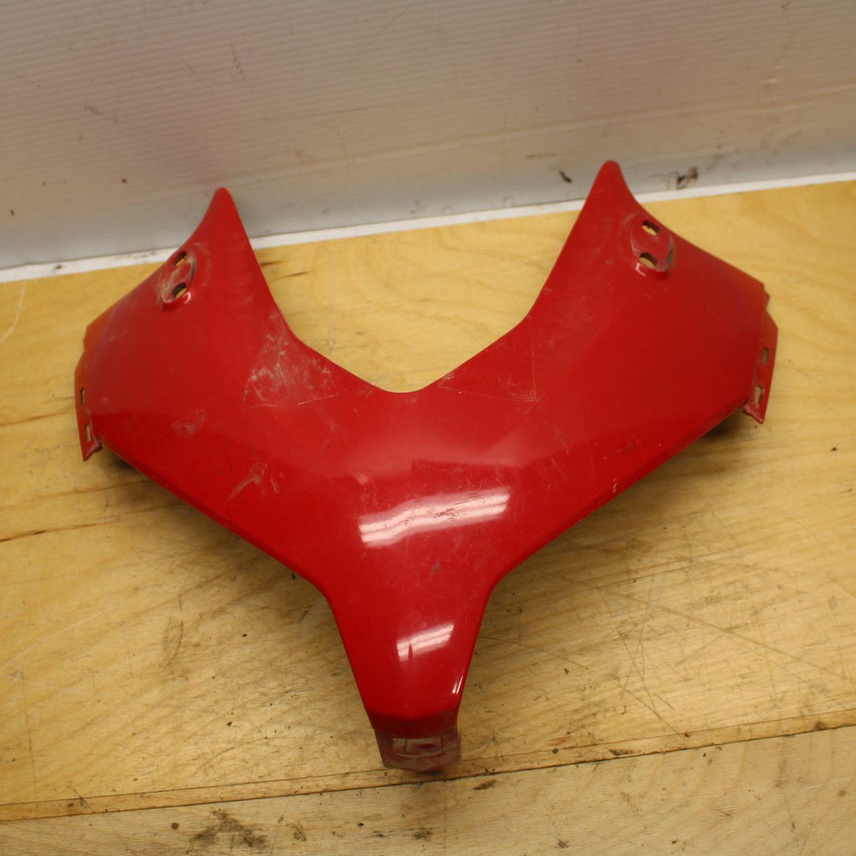 13-15 HONDA CBR500R FRONT UPPER NOSE FAIRING COWL SHROUD BB315