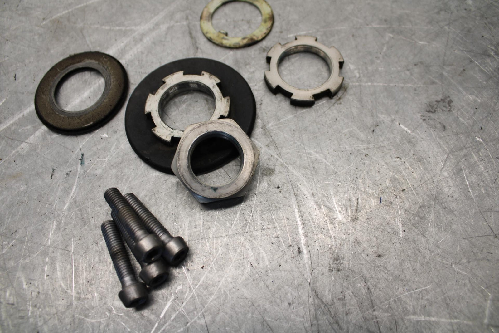 2006 Triumph Daytona 675 Triple  CLAMP LOWER TRIPLE TREE STEM NUT BOLT BB434
