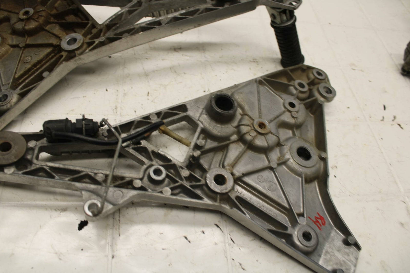 86-89 YAMAHA FJ1200 RIGHT LEFT REARSETS REAR SET DRIVER FOOT PEGS  BB11
