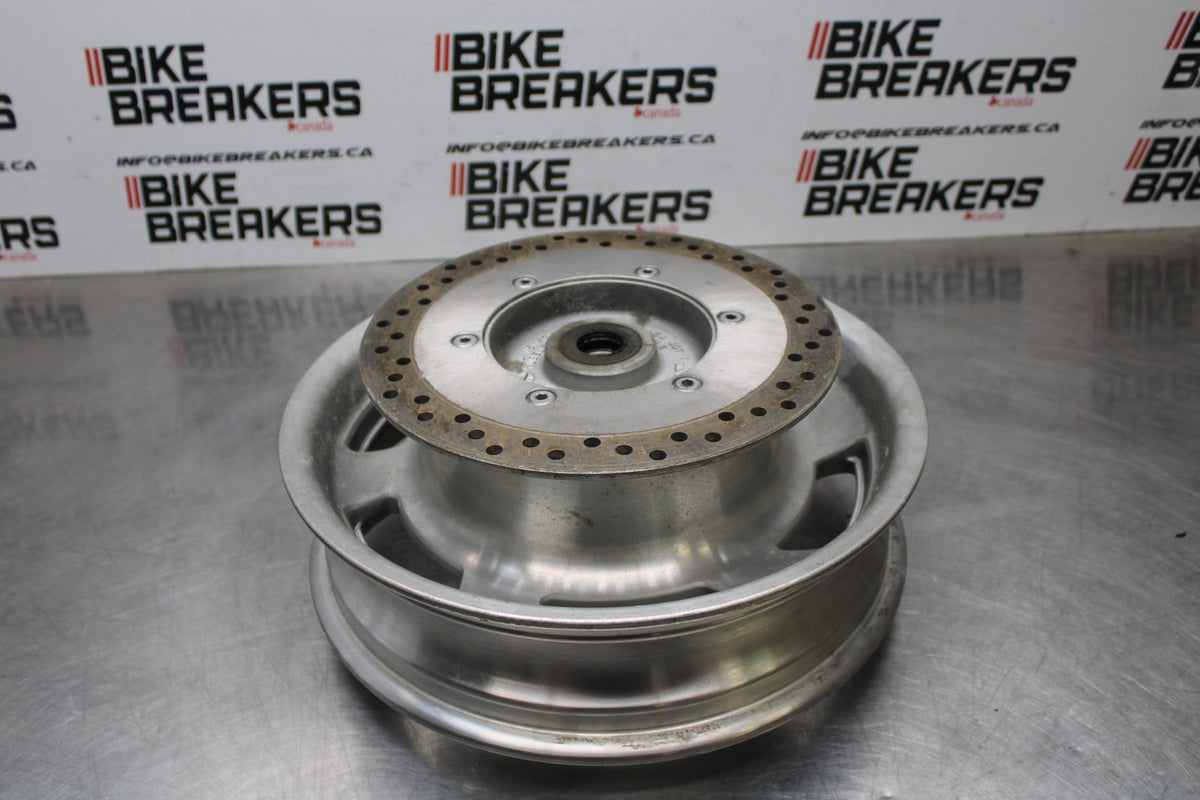 07 HONDA VTX1300R REAR WHEEL BACK RIM & ROTOR BB825