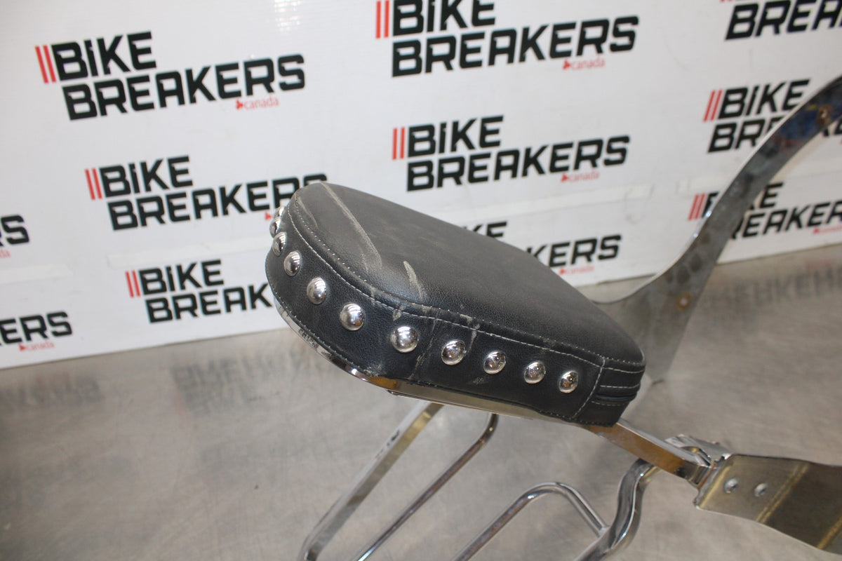 08 YAMAHA V STAR 1100 XVS1100AW CLASSIC BACK REST SISSY BAR BB916