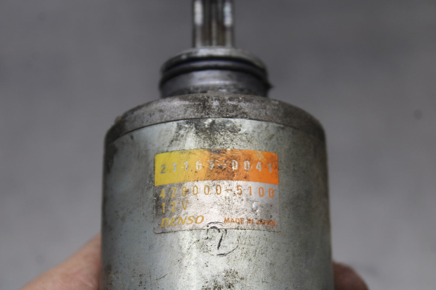 07-08 KAWASAKI NINJA ZX6R ENGINE STARTING STARTER MOTOR -DC 12V 21163-0041 BB203