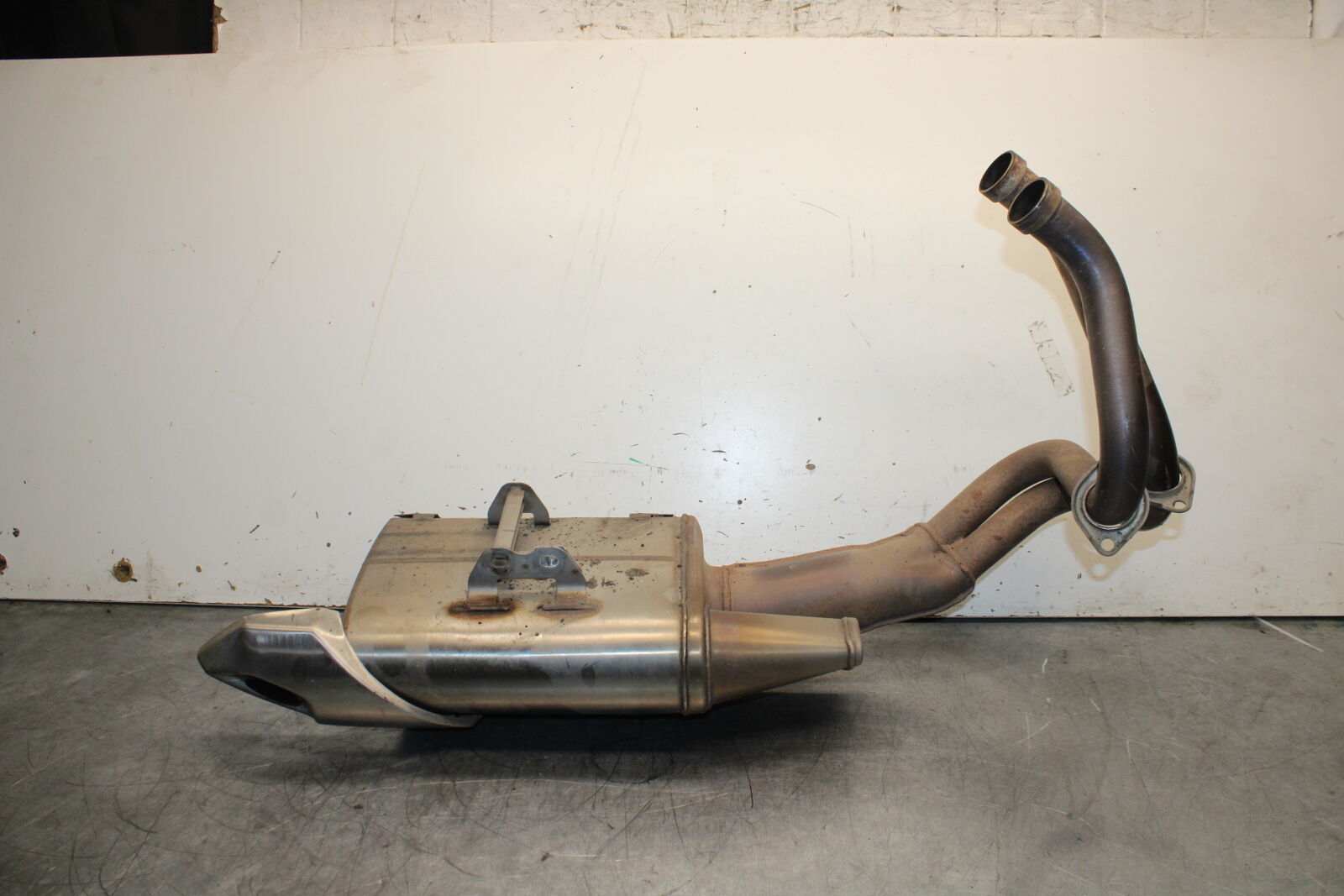 12-17 KAWASAKI ER-6N Z650 FULL EXHAUST SYSTEM HEADERS PIPE MUFFLER BB709