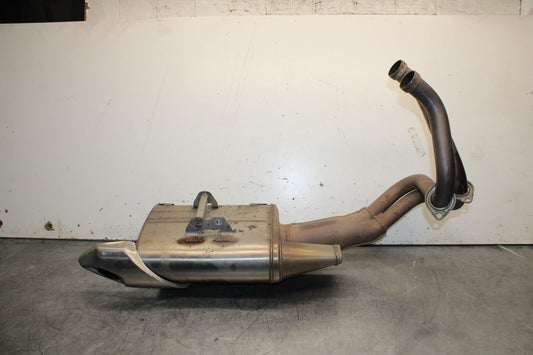 12-17 KAWASAKI ER-6N Z650 FULL EXHAUST SYSTEM HEADERS PIPE MUFFLER BB709