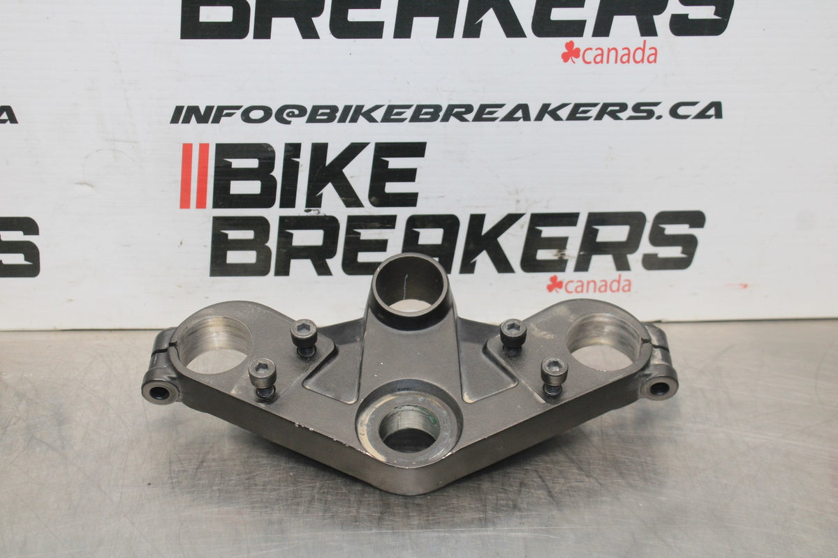 08-12 KAWASAKI NINJA 250R EX250J FORKS UPPER TRIPLE TREE CLAMP BB784