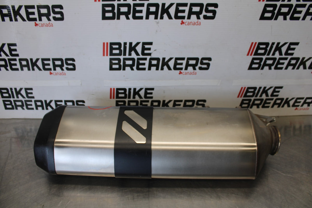 14-16 KTM 1190 ADVENTURE R EXHAUST PIPE MUFFLER SLIP ON CAN SILENCER BB00