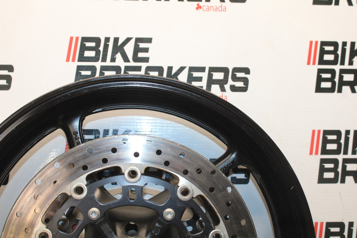 08-16 YAMAHA YZF R6 FRONT WHEEL FRONT RIM & ROTORS BB929