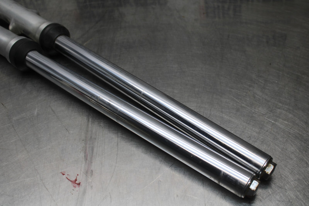 77 SUZUKI GS750 FRONT FORKS SHOCK SUSPENSION SET PAIR  BB779