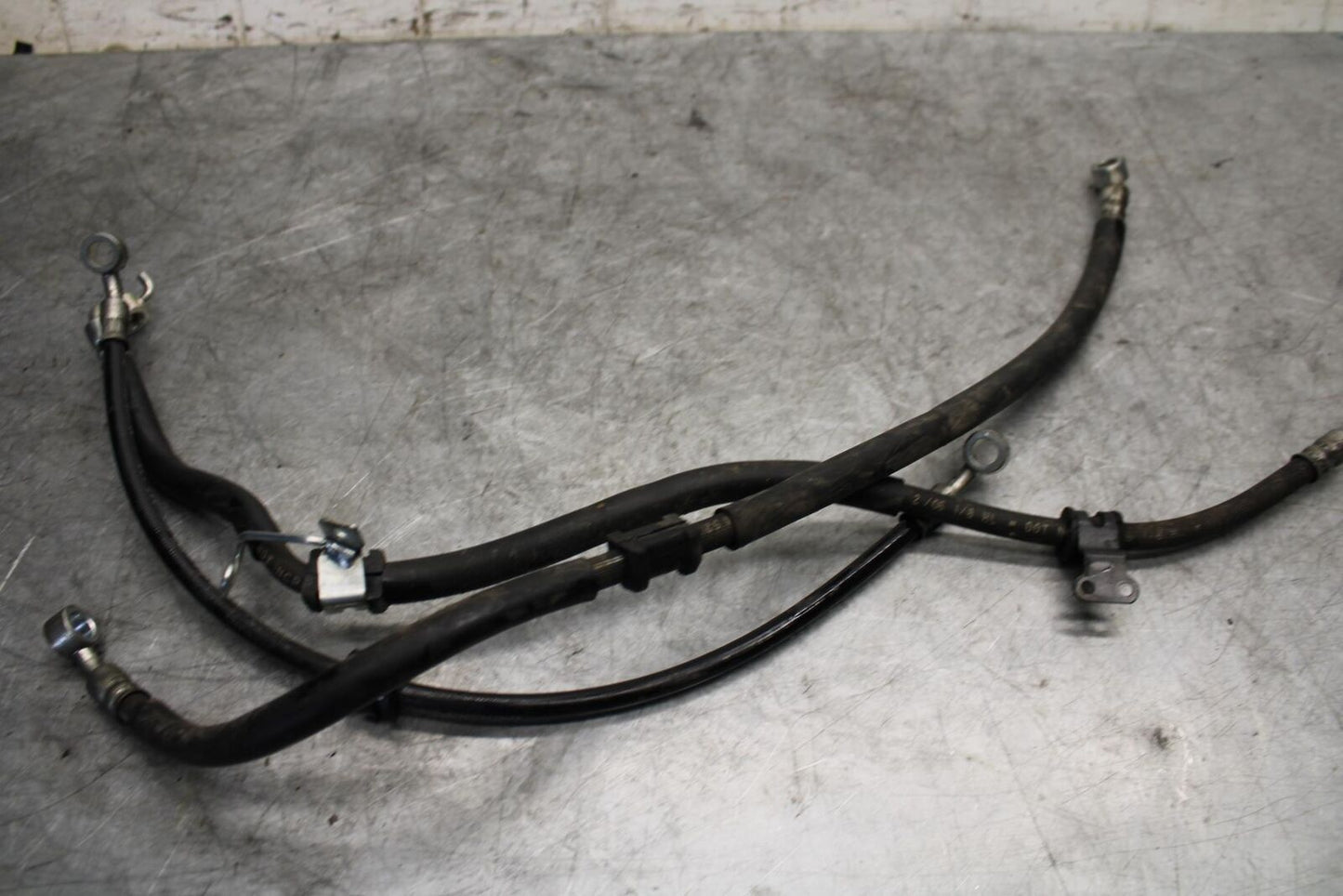 06-07 SUZUKI GSXR750 FRONT REAR BRAKE CALIPER HOSES LINES  BB543