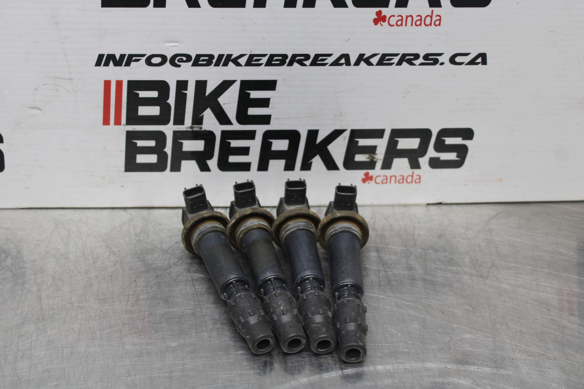 04-05 SUZUKI GSXR600 IGNITION COILS COIL SPARK PLUG CAPS BB792