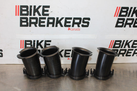 24 APRILIA TUONO V4 1100 FACTORY ABS AIRBOX INTAKE VELOCITY STACKS BB887