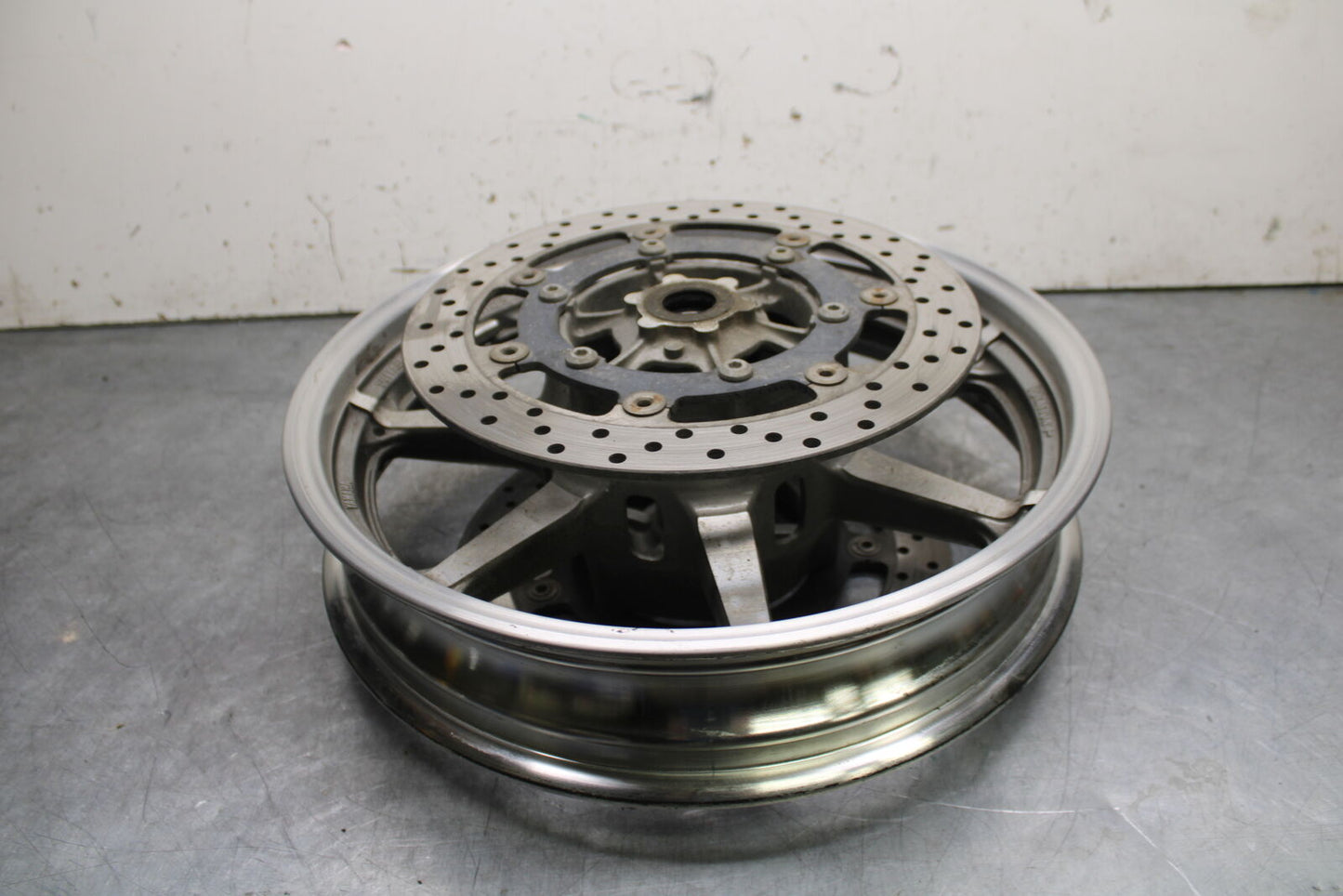14-15 YAMAHA V STAR 1300 XVS1300CT TOURER FRONT WHEEL FRONT RIM BB722