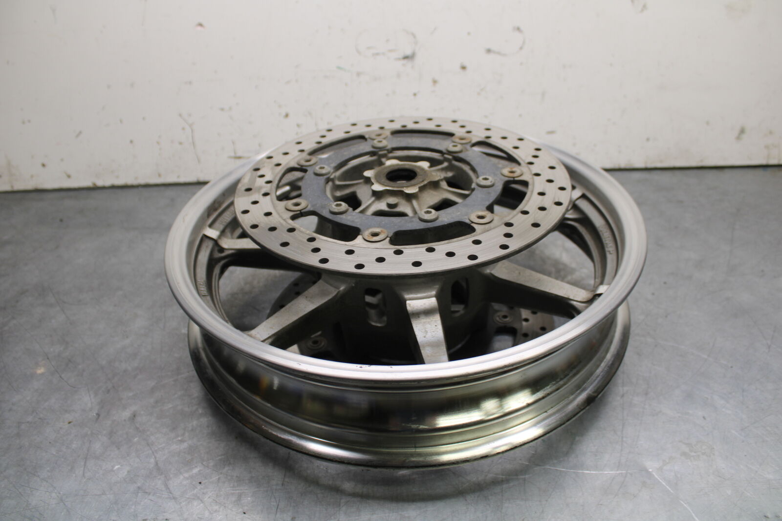 14-15 YAMAHA V STAR 1300 XVS1300CT TOURER FRONT WHEEL FRONT RIM BB722