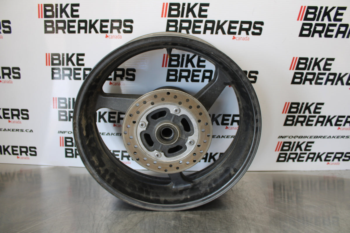 05-06 HONDA CBR600RR REAR WHEEL BACK RIM & ROTOR BB159