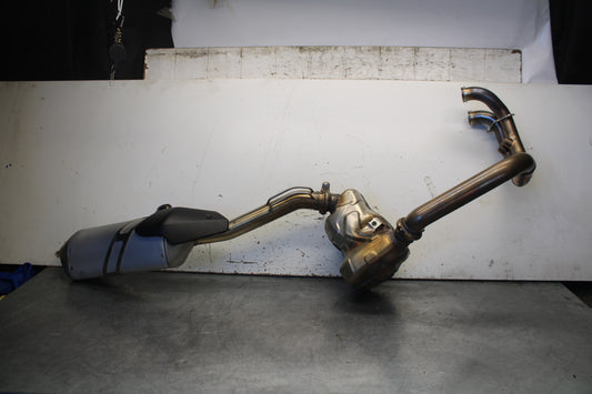 21-24 KTM 890 ADVENTURE R FULL EXHAUST SYSTEM HEADERS PIPE MUFFLER BB723