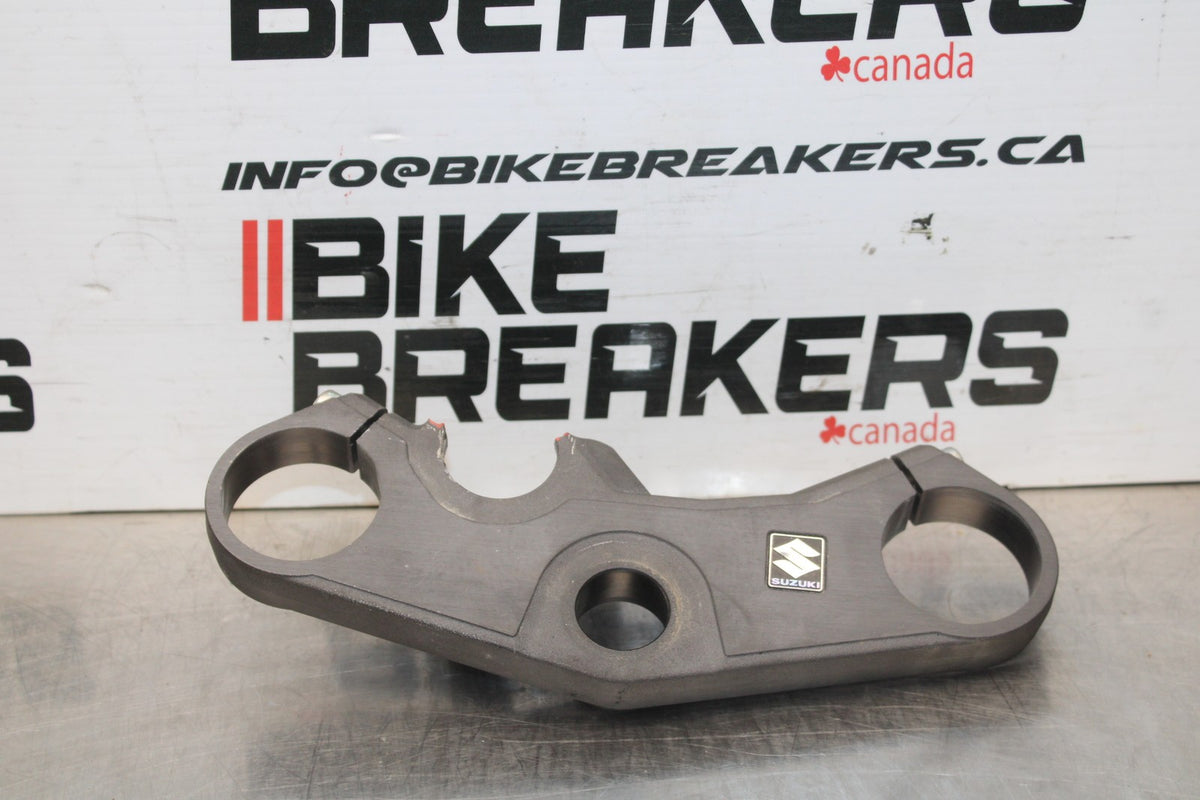08-10 SUZUKI GSXR 600 FORKS UPPER TRIPLE TREE CLAMP BB835