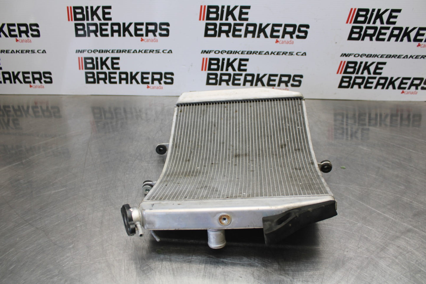 21-23 KAWASAKI NINJA ZX6R ENGINE RADIATOR MOTOR COOLER COOLING RADIATER BB179
