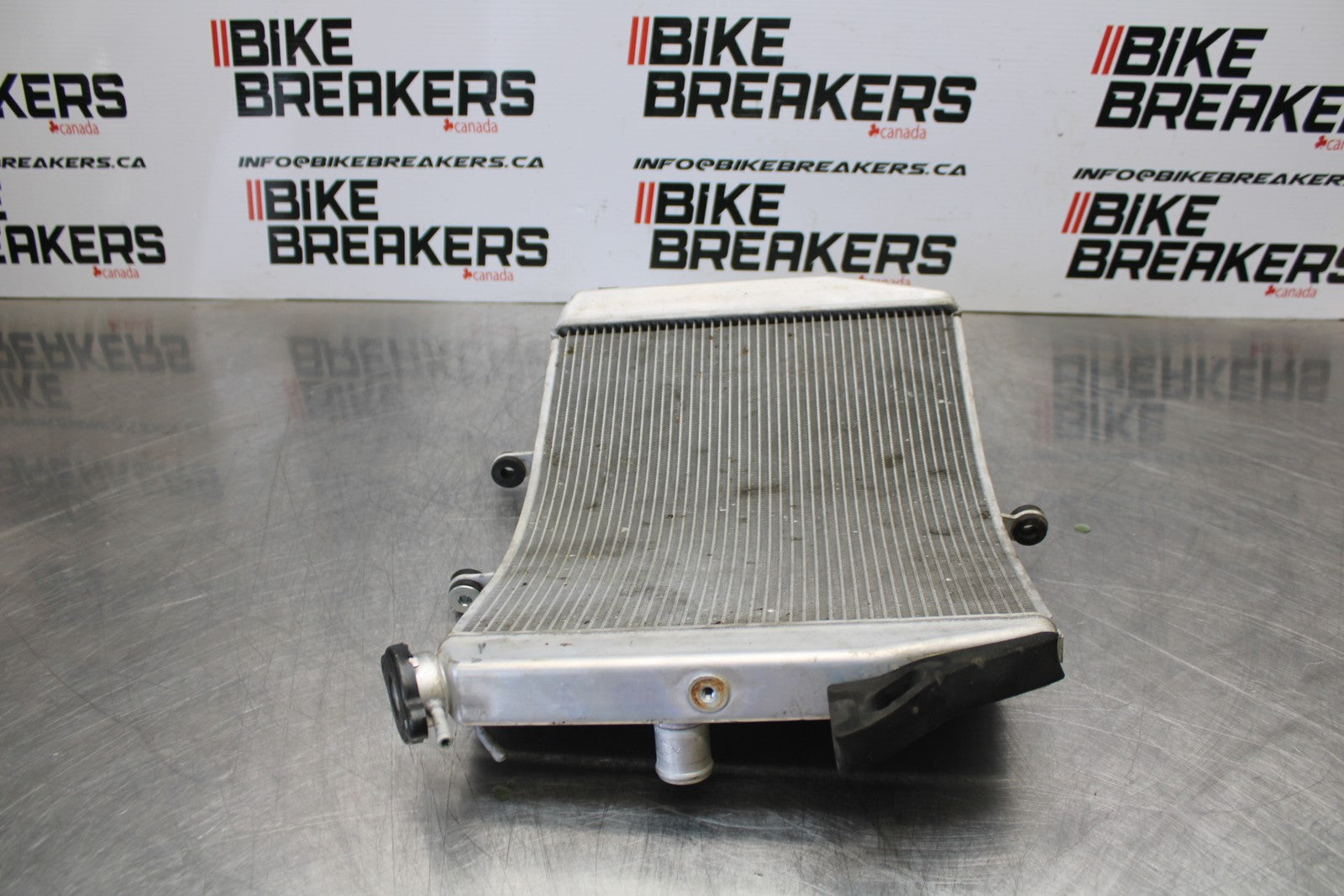 21-23 KAWASAKI NINJA ZX6R ENGINE RADIATOR MOTOR COOLER COOLING RADIATER BB179