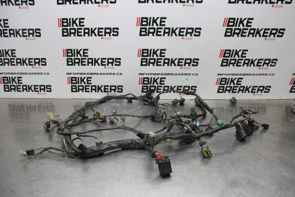 06 KAWASAKI Z750 MAIN ENGINE WIRING HARNESS MOTOR WIRE LOOM BB837