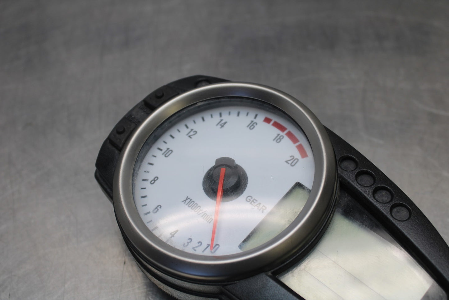 07-08 KAWASAKI NINJA ZX6R SPEEDO TACH GAUGES DISPLAY CLUSTER SPEEDOMETER BB203